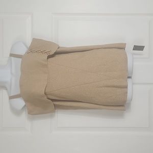 Thalia Sodi Women's Off- Shoulder Metallic Top Size Medium